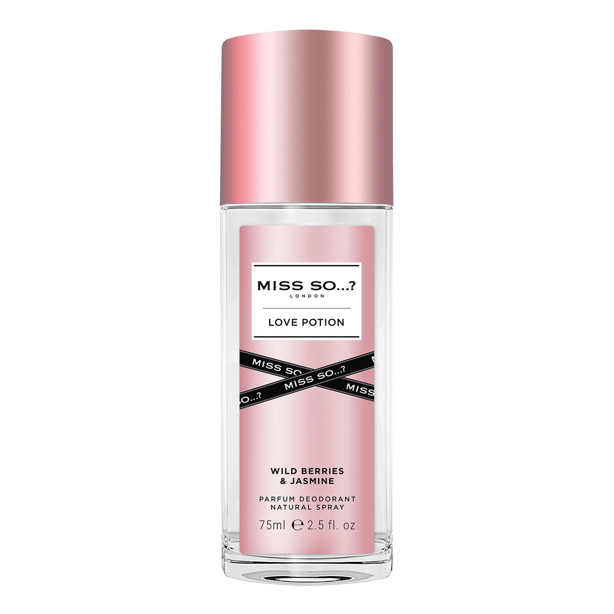 Miss SO…? MISS SO…? London Love Potion Dezodorant perfumowany dla kobiet w naturalnym sprayu 75ml