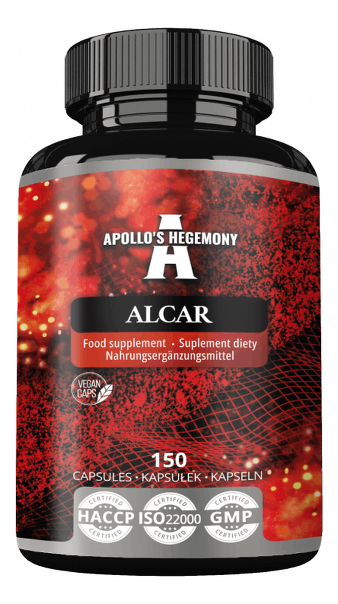 Alcar suplement diety 150 kapsułek