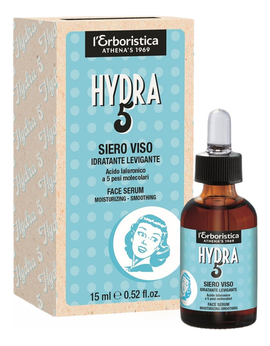 Vintage hydra 5 nawilżające serum do twarzy