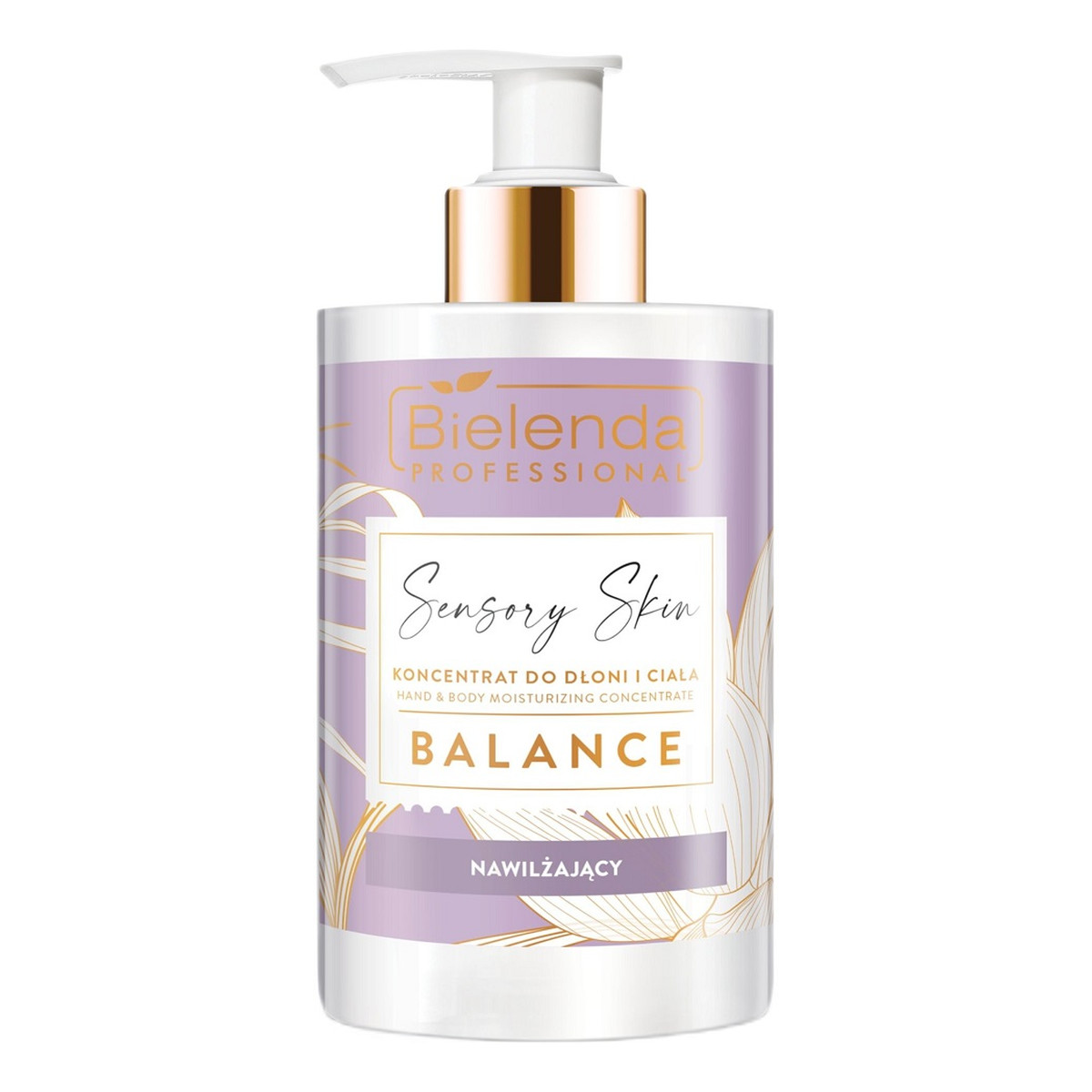 Bielenda Professional Sensory skin nawilżający koncentrat do dłoni i ciała balance 300ml