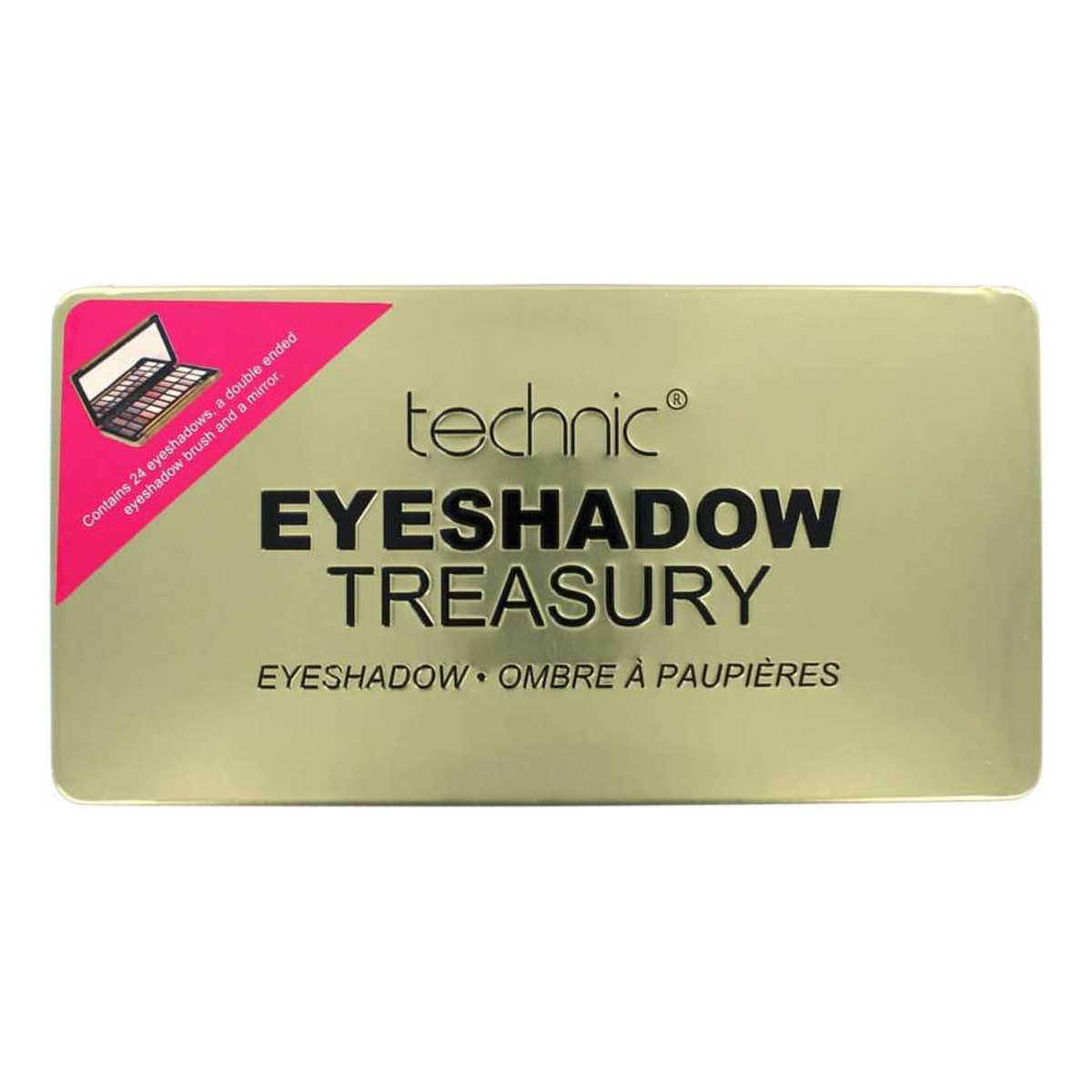 Technic Eyeshadows Paleta 24 cieni do powiek TREASURY