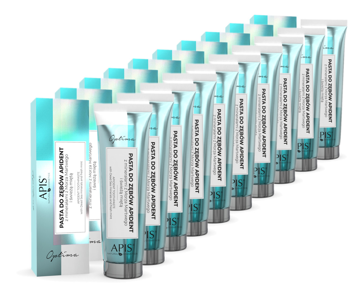 Pasta do zębów z minerałami z morza martwego i świeżą miętą 10x100ml