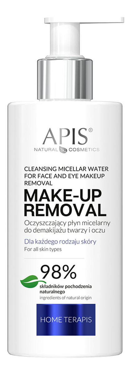 Cleansing micellar water oczyszczający płyn micelarny do demakijażu twarzy i oczu