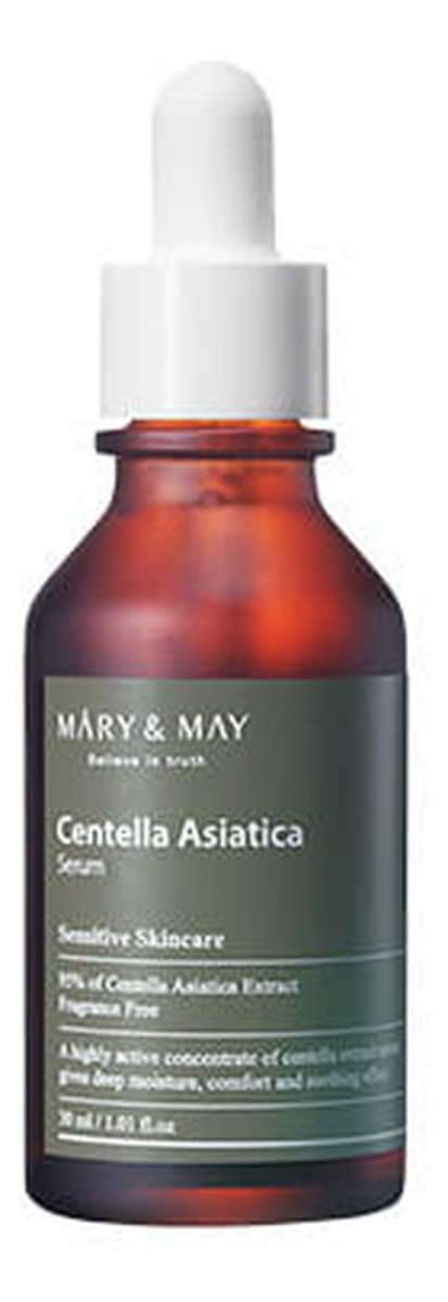 Centella asiatica serum kojące serum do twarzy