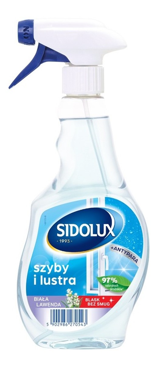Płyn do mycia szyb i luster Antypara Biała Lawenda