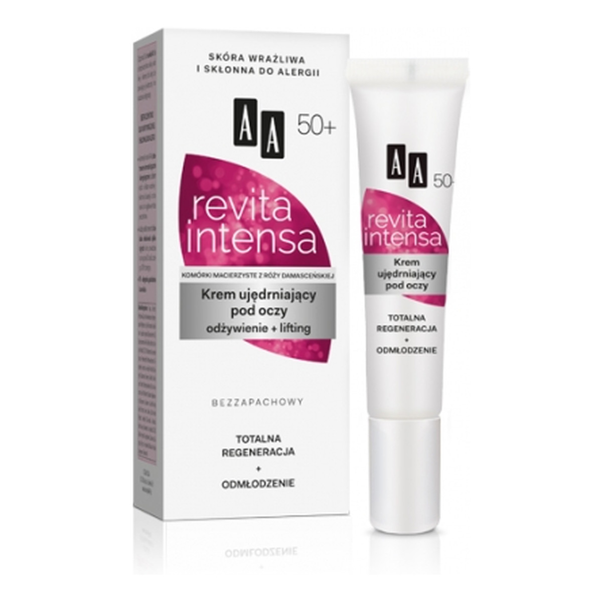 AA Revita Intensa 50+ Krem Ujędrniający Pod Oczy Odżywienie + Lifting 15ml