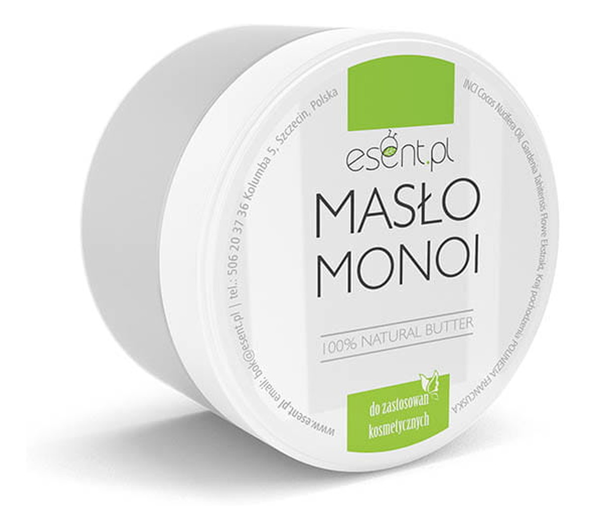 Masło Monoi 100% Organiczne