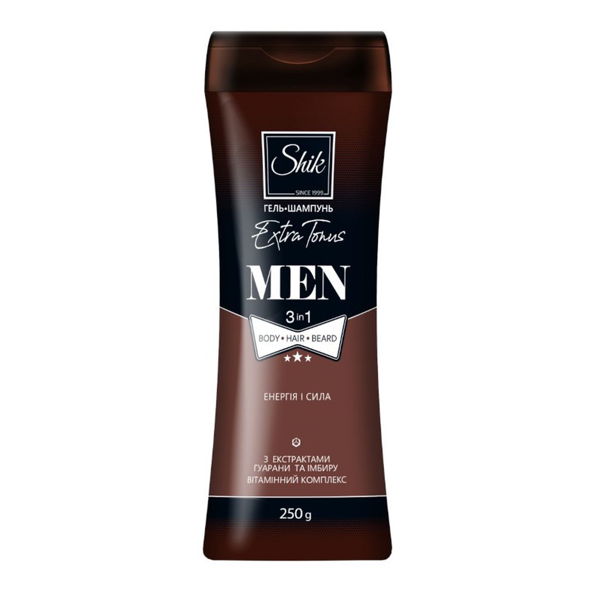 Shik Extra Tonus Żel pod prysznic i szampon dla mężczyzn 3w1 250g