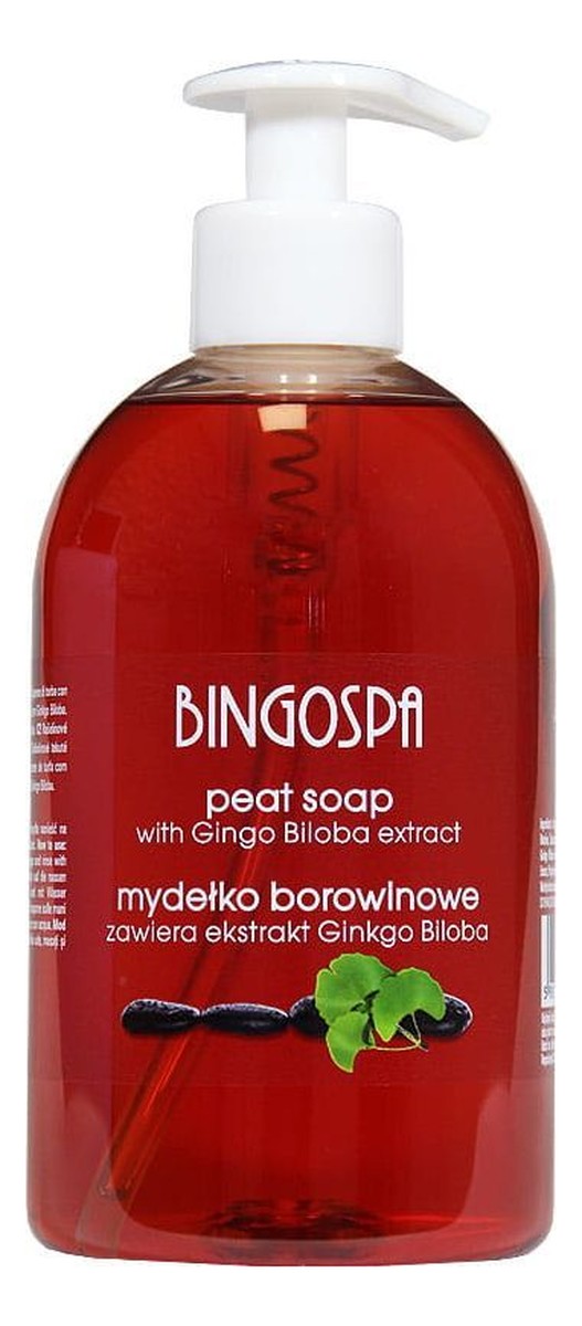 Mydło w płynie borowinowe Ginkgo Biloba