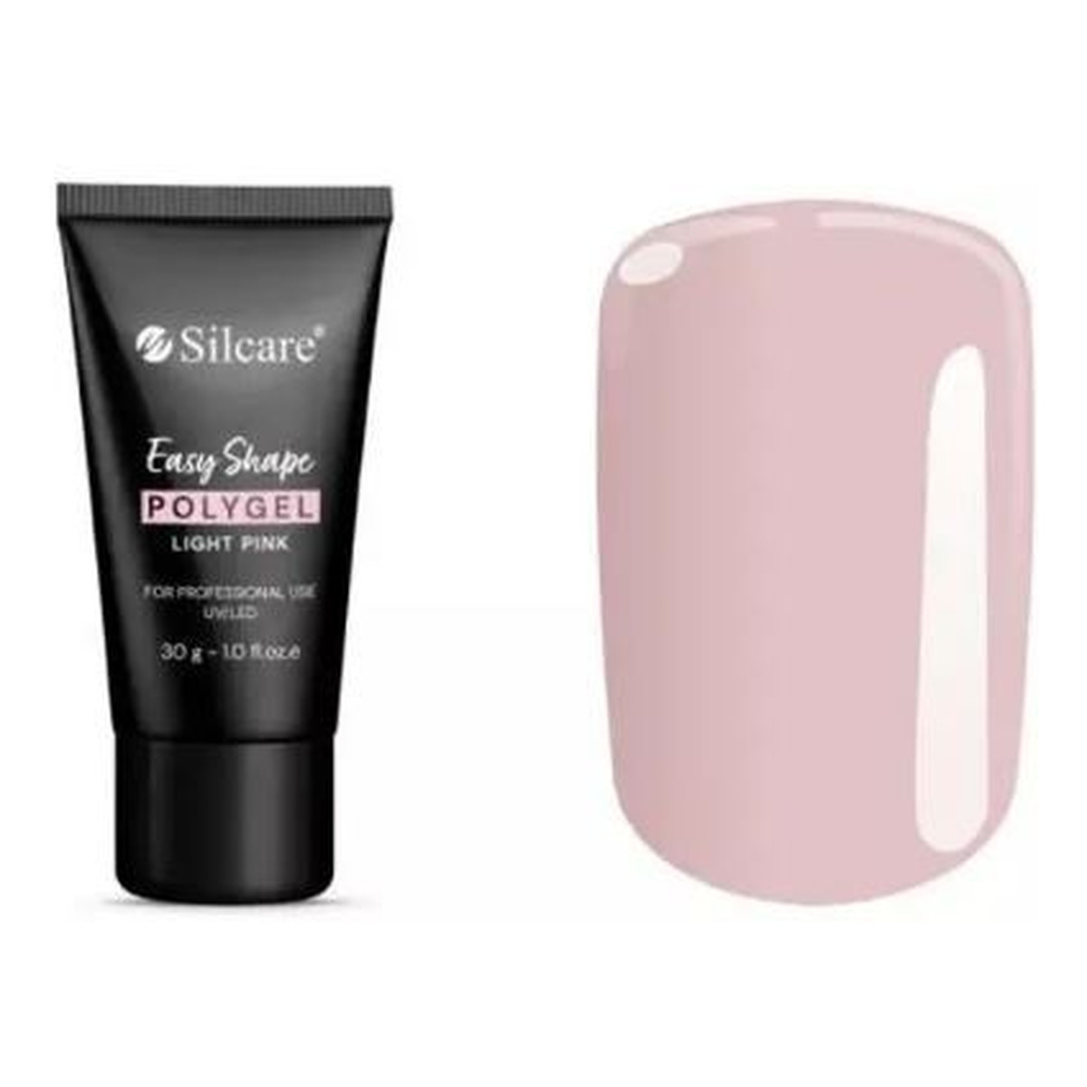 Silcare Easy shape polygel akrylożel do paznokci light pink 30g