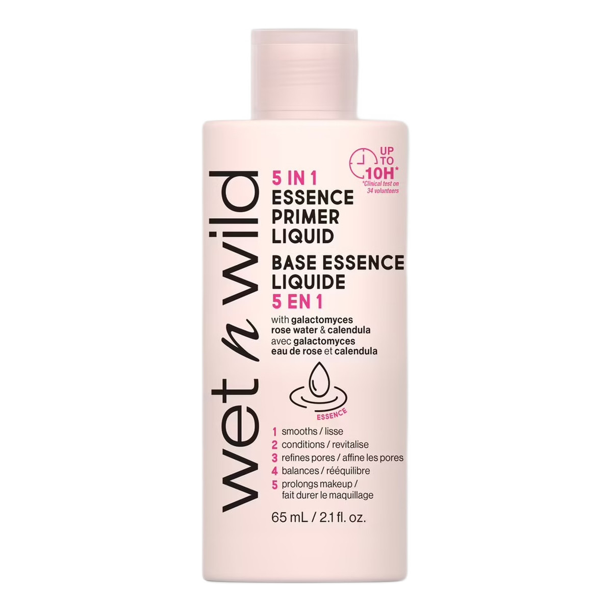 Wet n Wild 5 in 1 essence primer liquid płynna baza pod makijaż 5w1 75ml