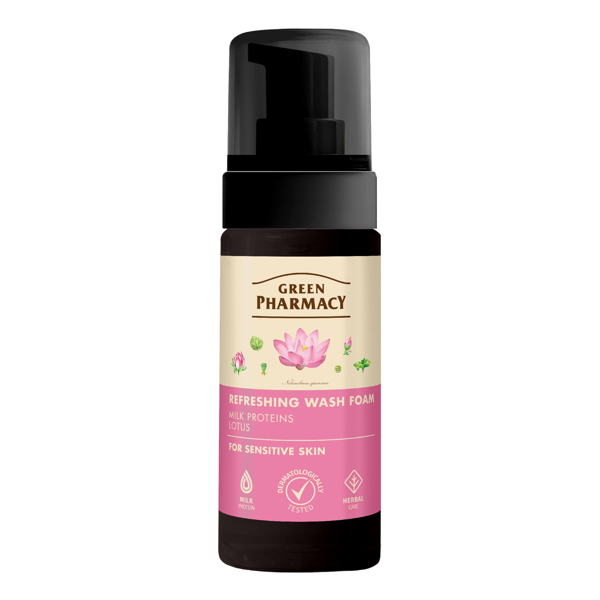 ELFA PHARM Green pharmacy pianka odświeżająca do mycia skóry wrażliwej 150ml