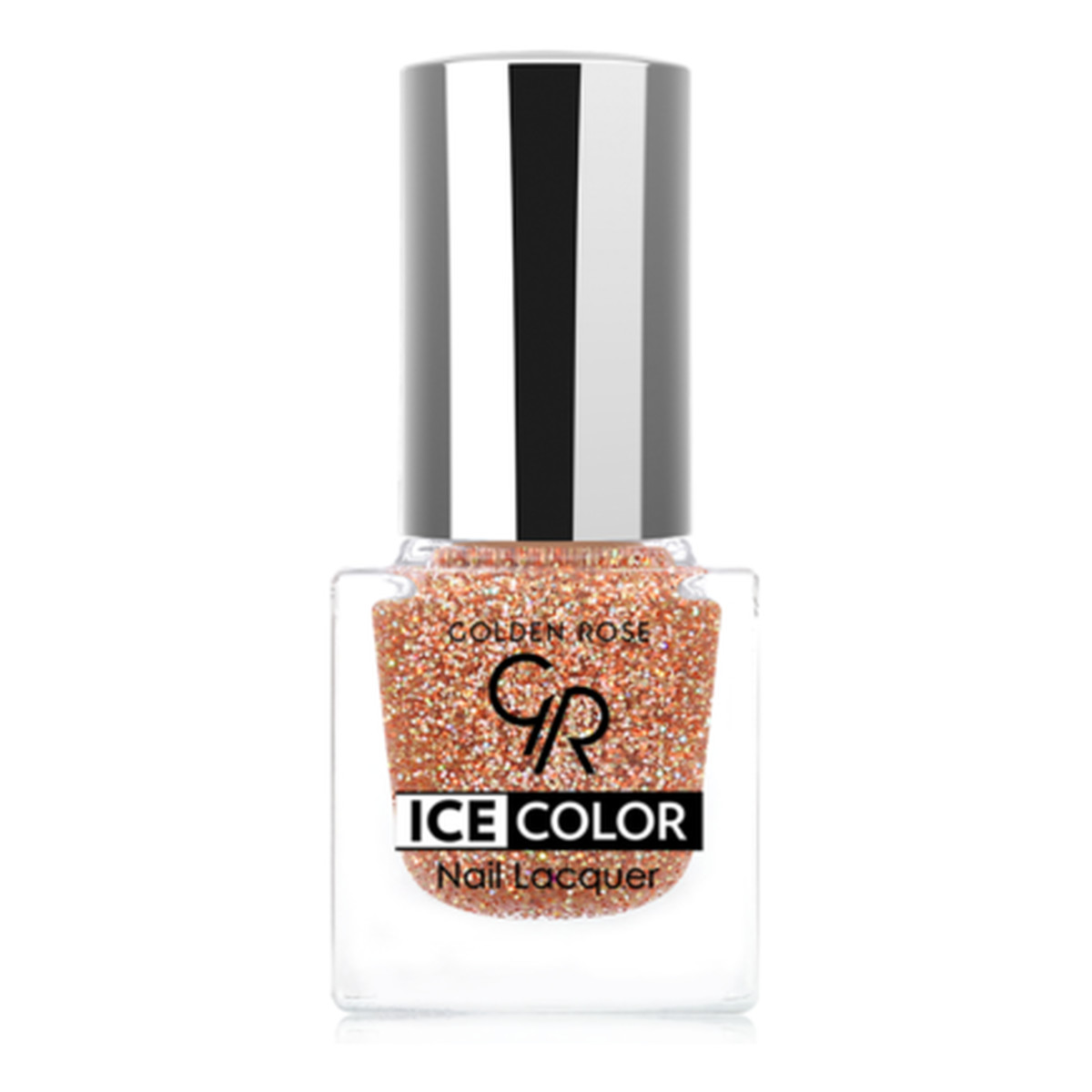 Golden Rose Ice Color lakier do paznokci Brokatowy 6ml