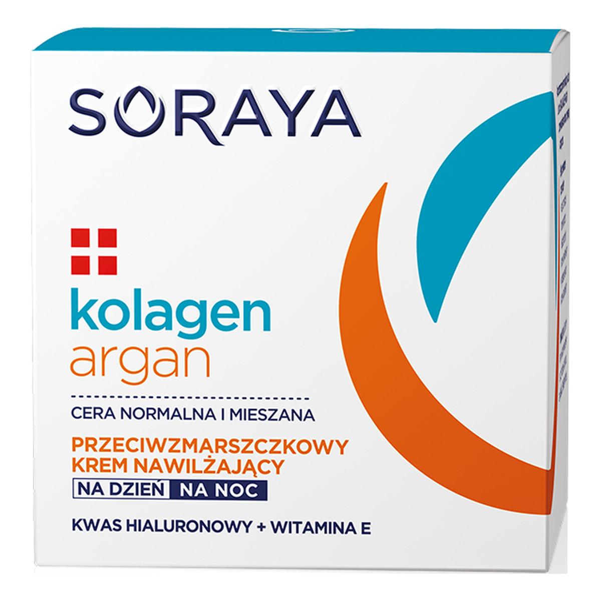 Soraya Kolagen+Argan Nawilżający Krem Przeciwzmarszczkowy Na Dzień i Na Noc 50ml