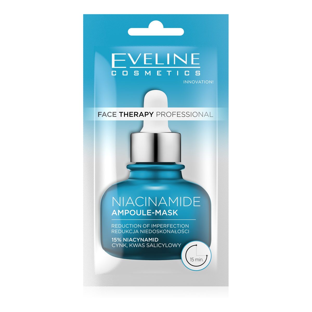 Eveline Face therapy professional maska-ampułka redukująca niedoskonałości z niacynamidem 8 ml