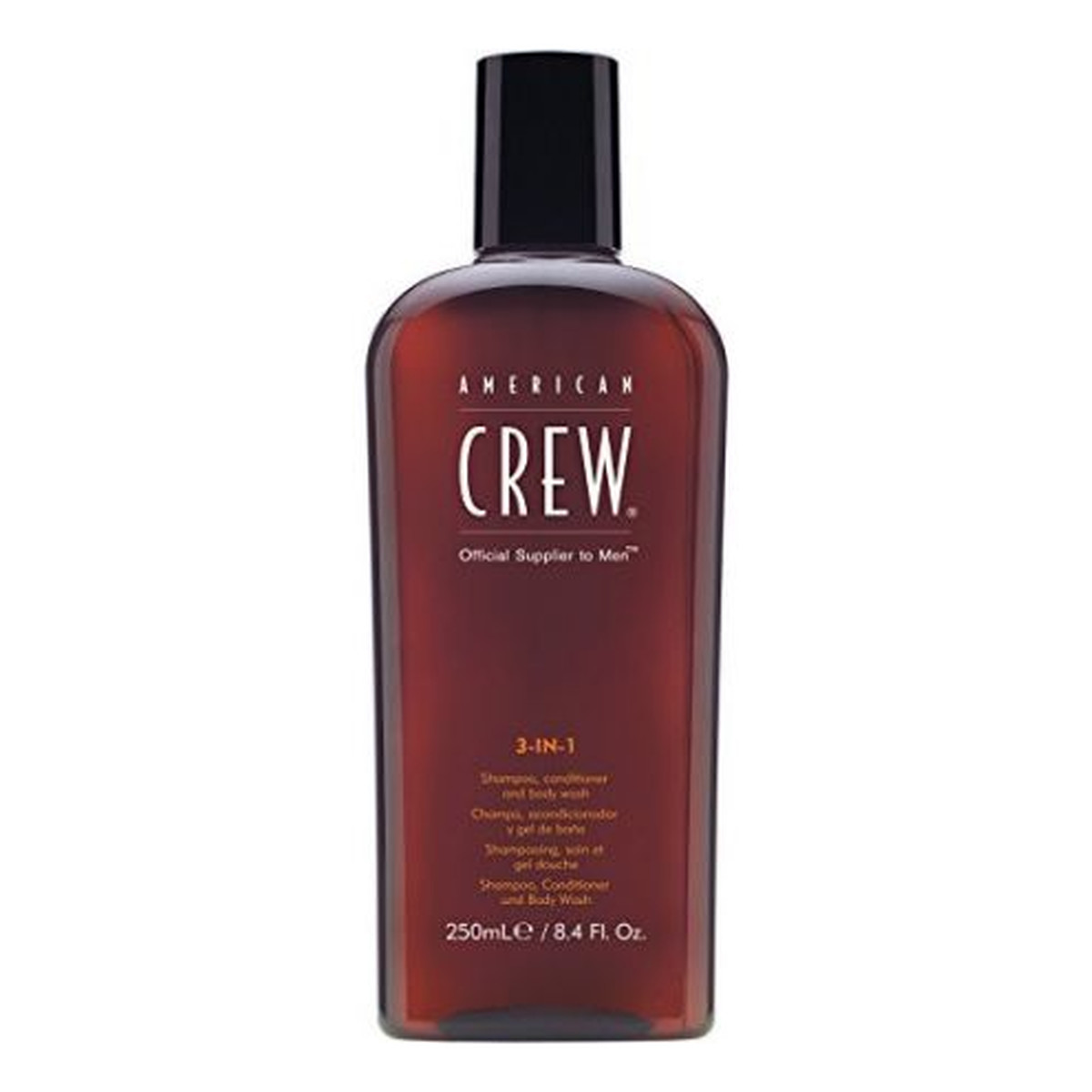 American Crew Szampon + odżywka + żel do kąpieli 3w1 250ml
