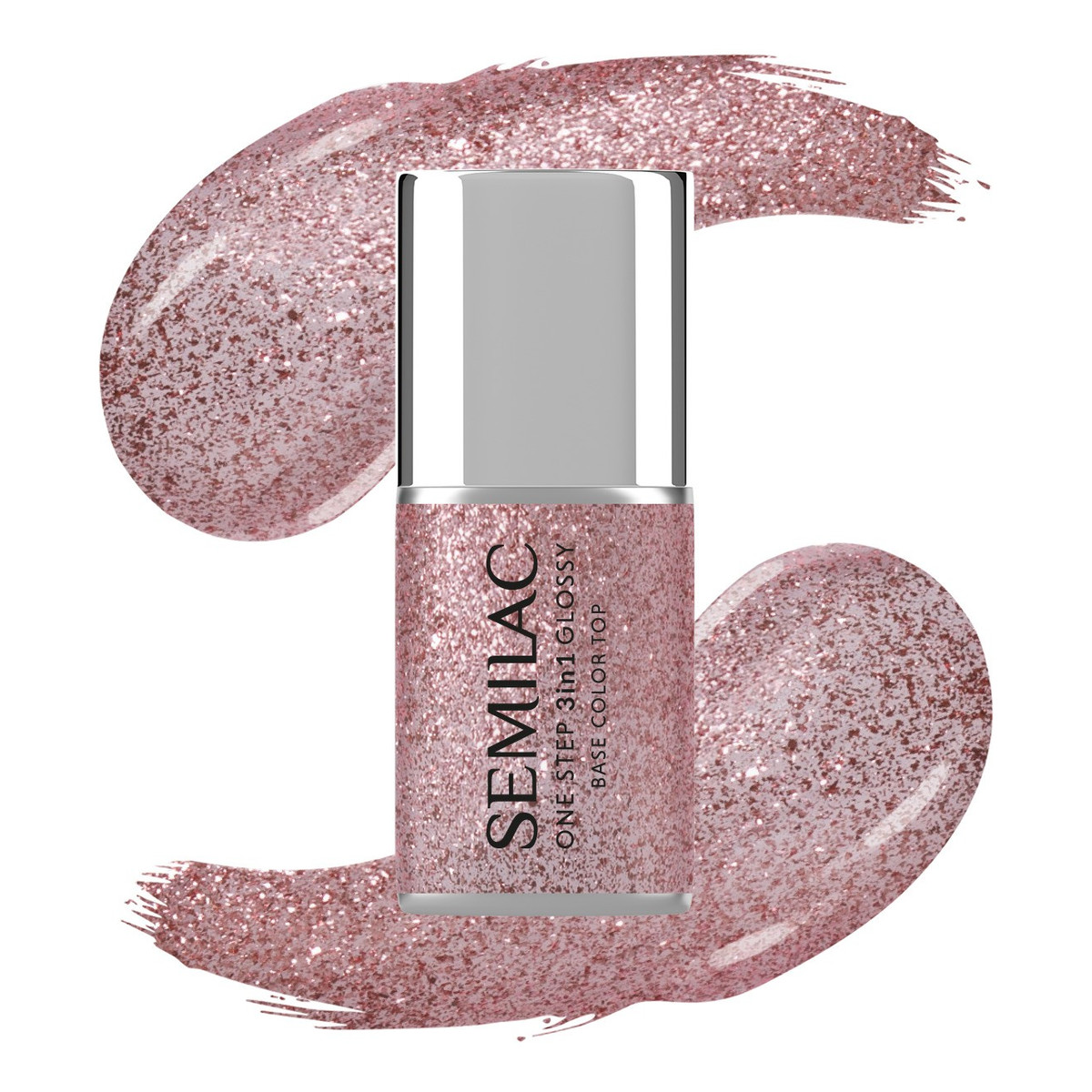 Semilac One Step Glossy 3in1 Lakier hybrydowy do paznokci 7ml