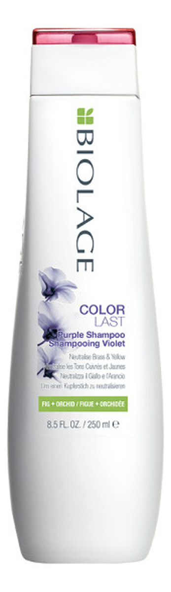Biolage colorlast purple fioletowy szampon do włosów blond
