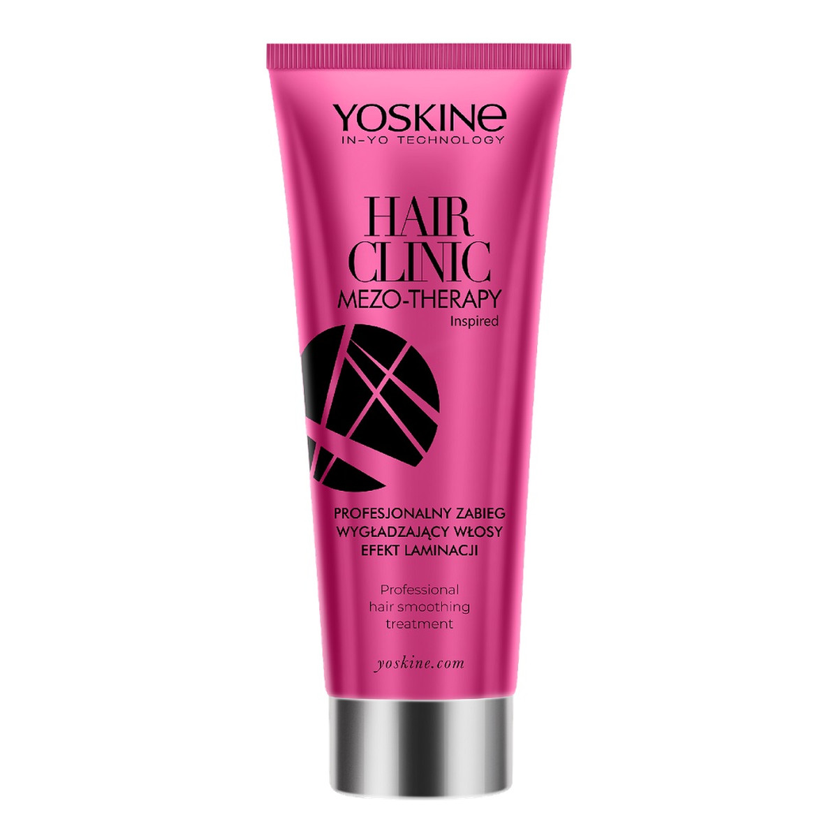 Yoskine Hair clinic mezo-therapy profesjonalny zabieg wygładzający włosy-efekt laminacji 200ml