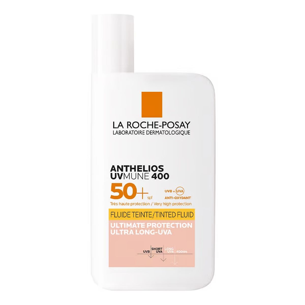 La Roche Posay Anthelios uvmune 400 barwiący fluid przeciwsłoneczny spf50+ 50ml