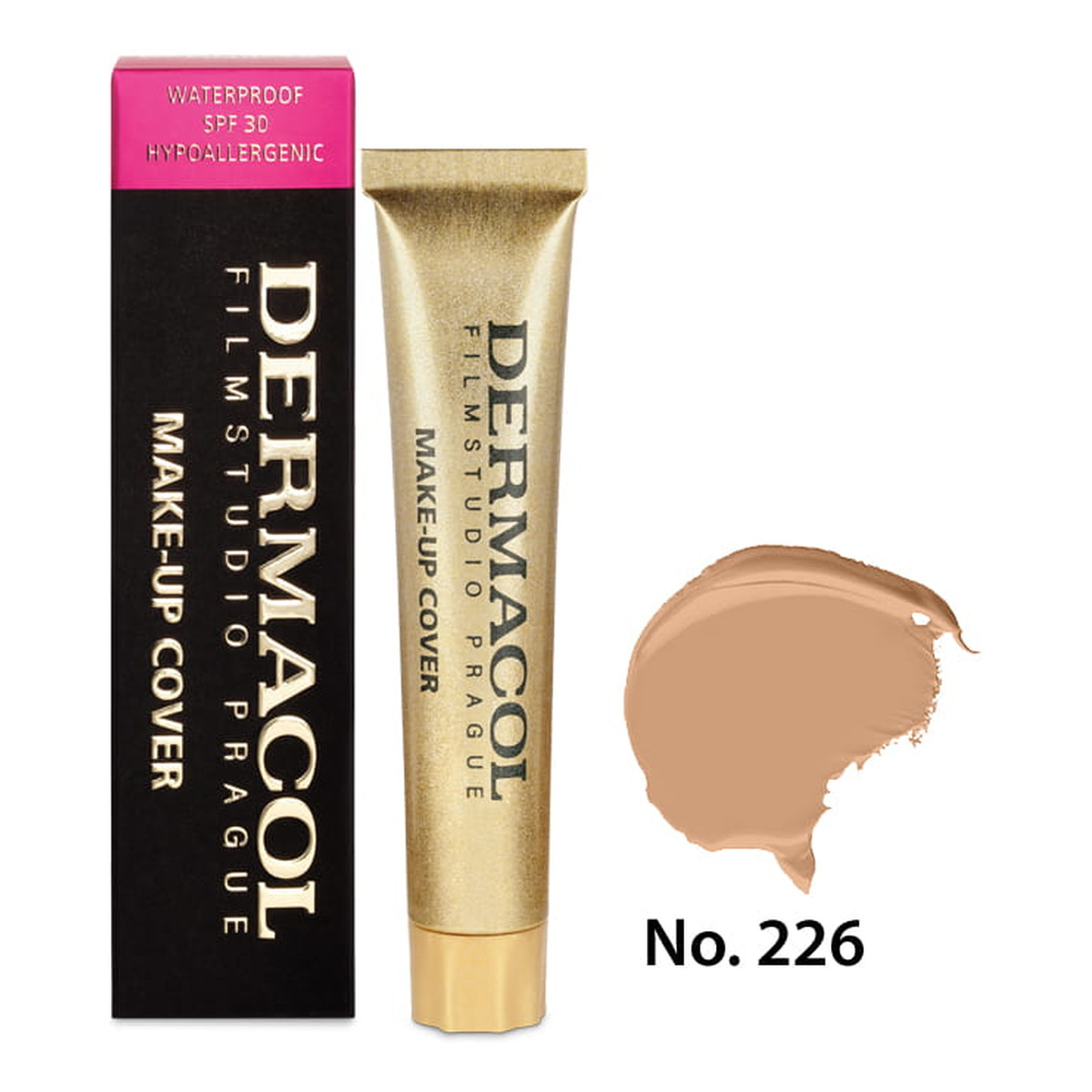 Dermacol Make-up Cover Wodoodporny Podkład Ekstremalnie Kryjący z SPF 30 30ml