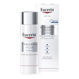Hyaluron-Filler 3x Effect Day Care Normal Combination Skin SPF15 krem przeciwzmarszczkowy na dzień