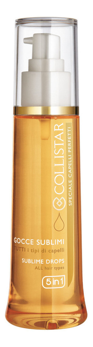 Wygładzający olejek do włosów na bazie olejków 5in1