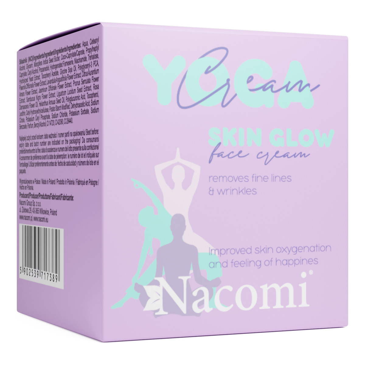 Nacomi Yoga Krem do twarzy dotleniający 50ml