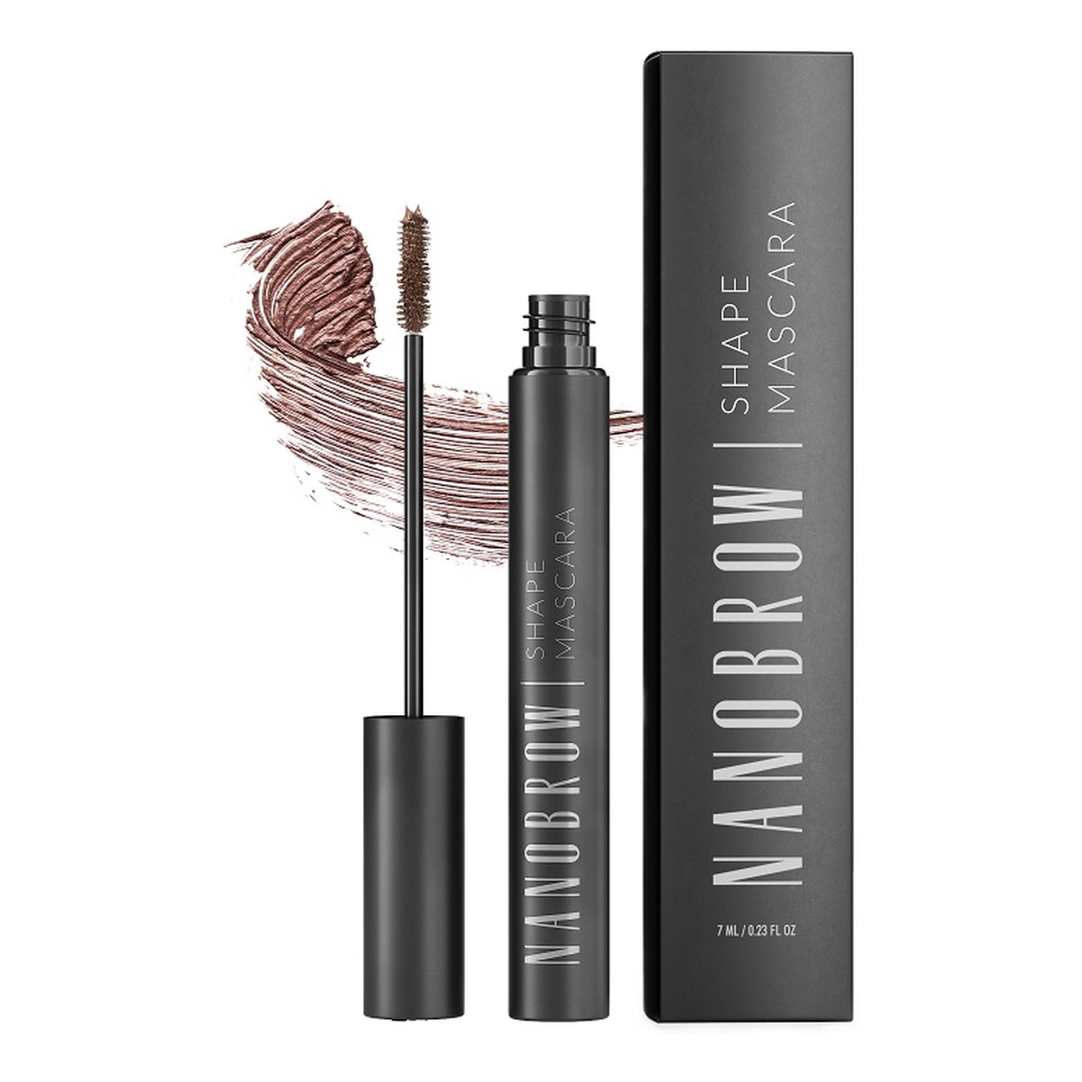 Nanobrow Shape mascara maskara do brwi brown 7ml