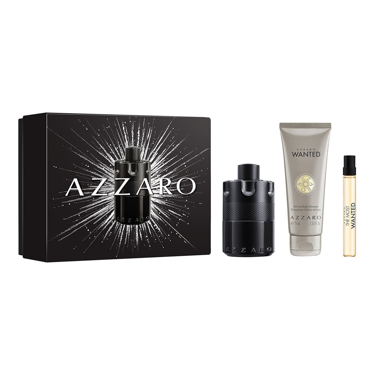 Azzaro The Most Wanted Zestaw perfumeryjny dla mężczyzn 75ml