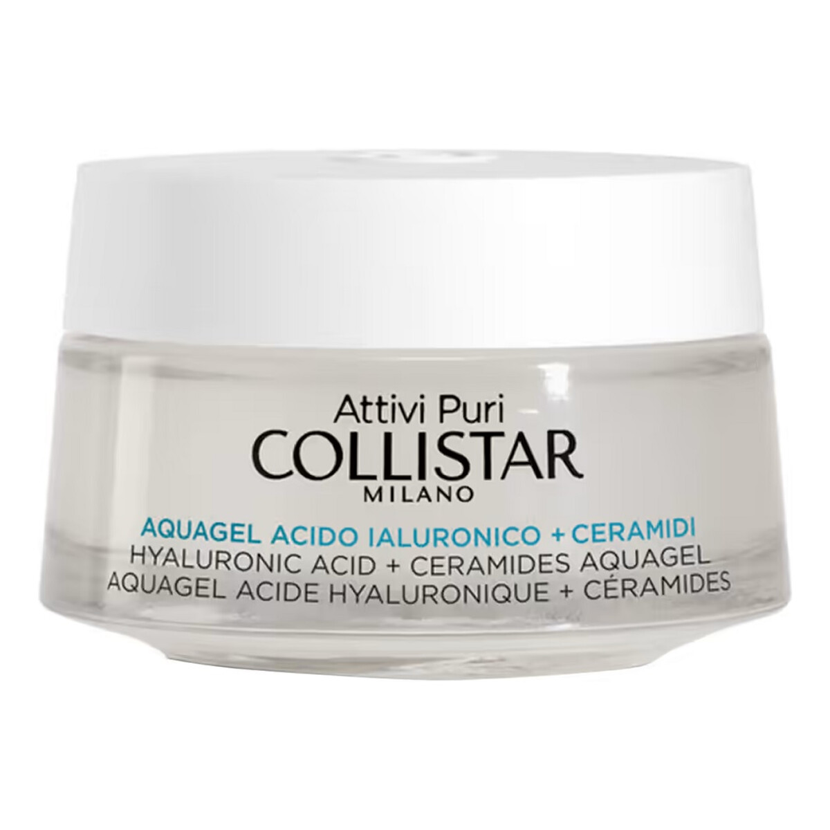 Collistar Attivi Puri Hyaluronic Acid + Cermides Aquagel nawilżający krem-żel z kwasem hialuronowym i ceramidami 50ml