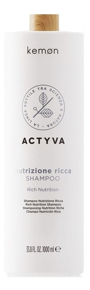 Nutrizione Ricca Szampon intensywnie nawilżający do włosów bardzo suchych