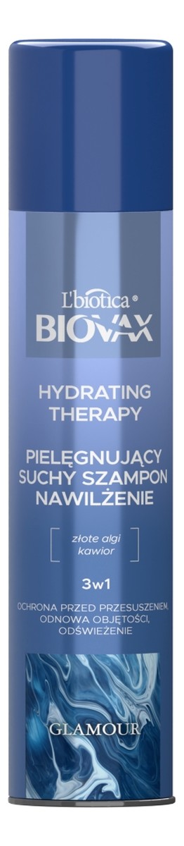 Glamour hydrating therapy nawilżający suchy szampon