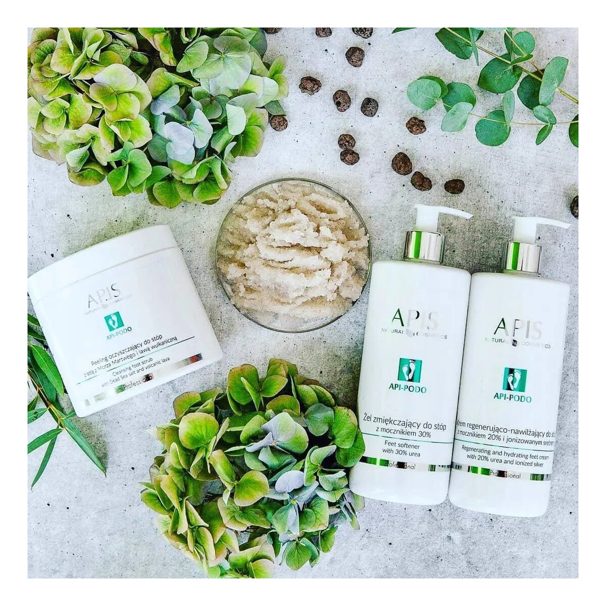 Apis Api-Podo peeling oczyszczający do stóp 700g