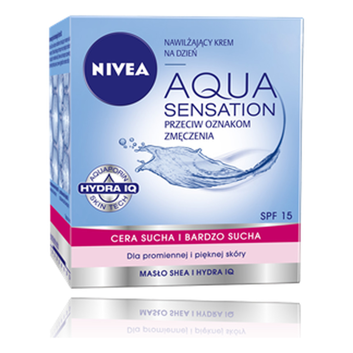 Nivea Aqua Sensation Krem Do Twarzy Przeciw Oznakom Zmęczenia 50ml