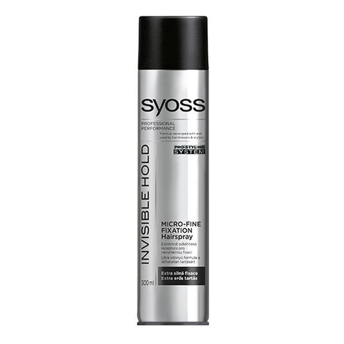 Syoss Invisible Hold Professional Performance Lakier Do Włosów 300ml