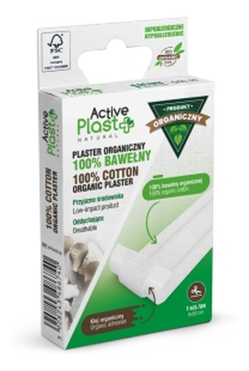 Plastry opatrunkowe 100% Bawełny