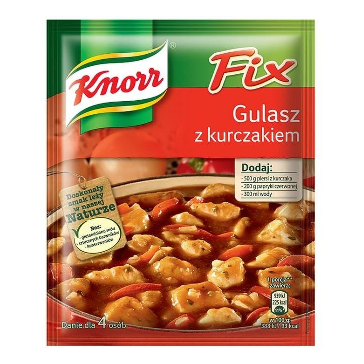 Knorr Fix Gulasz z kurczakiem 52g