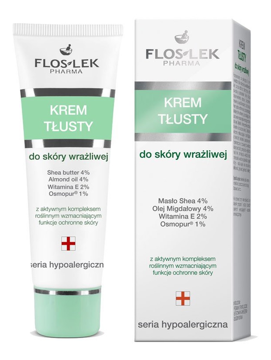 Krem Tłusty Do Skóry Wrażliwej