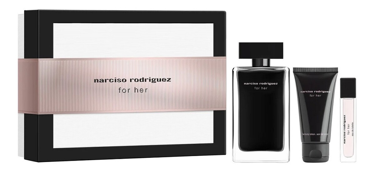 Zestaw woda toaletowa spray 50ml + woda toaletowa spray 7.5ml + balsam do ciała 50ml