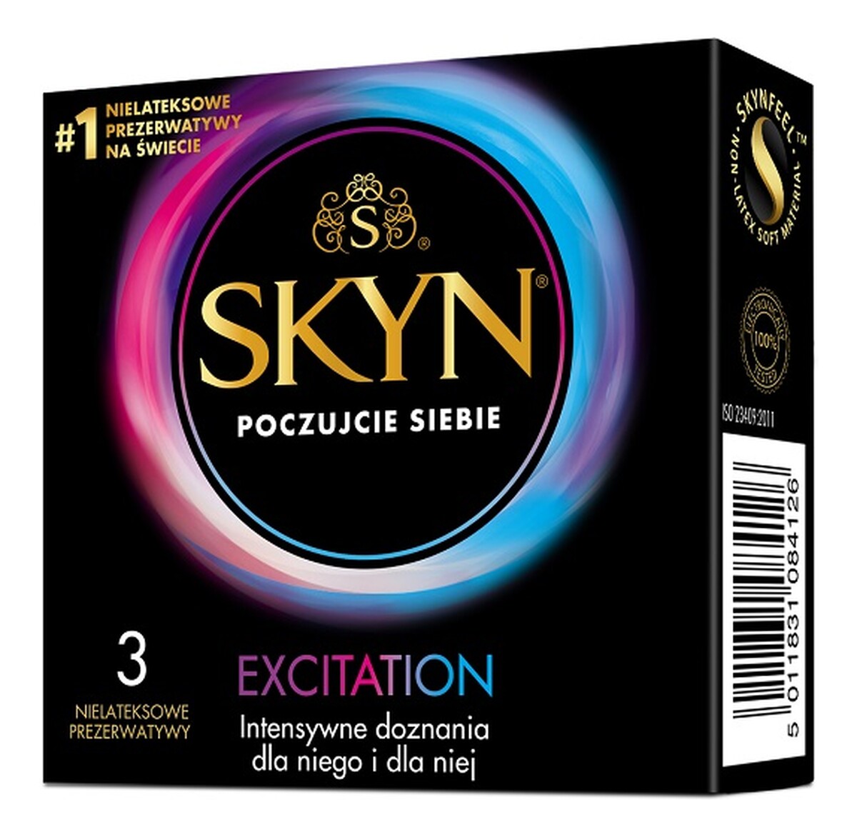 Skyn excitation nielateksowe prezerwatywy 3szt