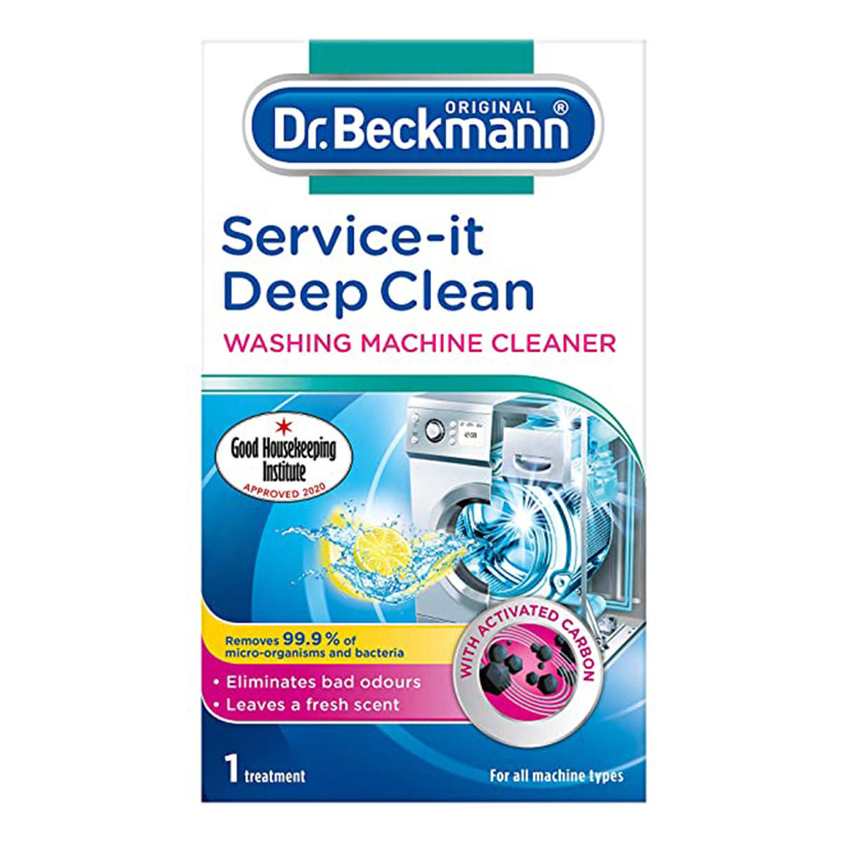 Dr. Beckmann Service it Washing Machine Proszek Do Czyszczenia Pralki 250ml