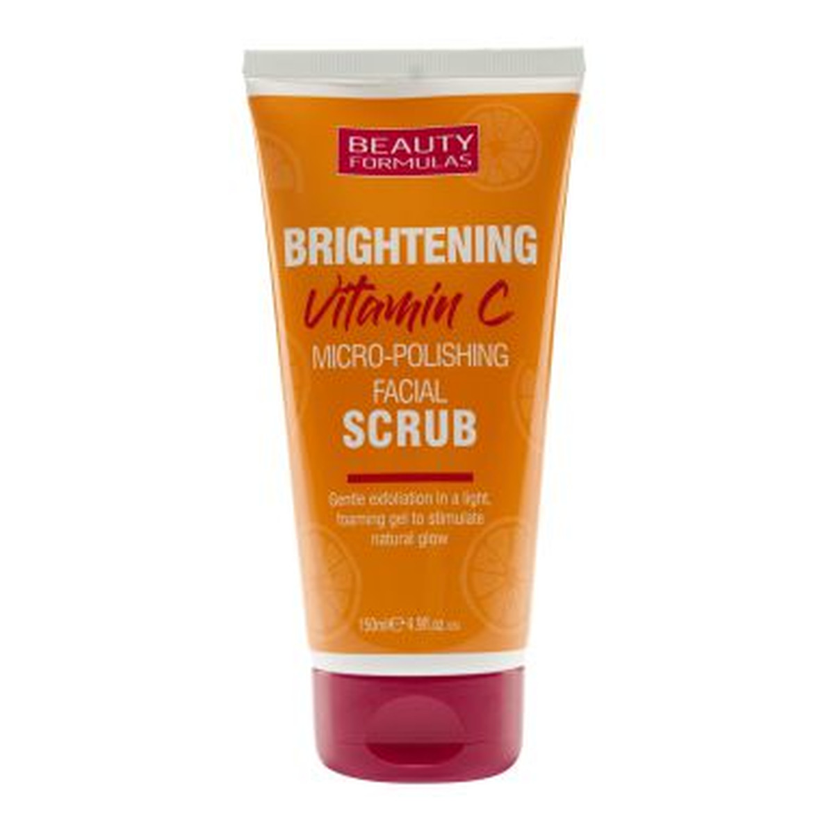 Beauty Formulas Brightening vitamin c rozjaśniający peeling do twarzy z witaminą c 150ml