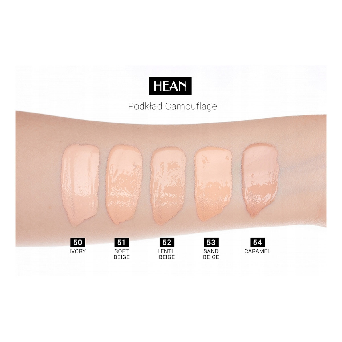 Hean Camouflage Profesjonalny Podkład Kamuflujący 30ml