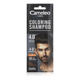 Cameleo men coloring shampoo szampon koloryzujący 4.0 brąz