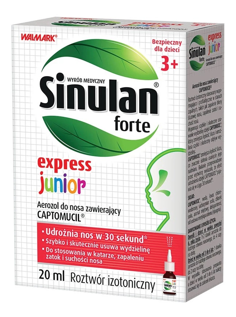 Express forte junior aerozol do nosa