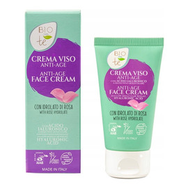 Krem do twarzy anti-age z hydrolatem różanym