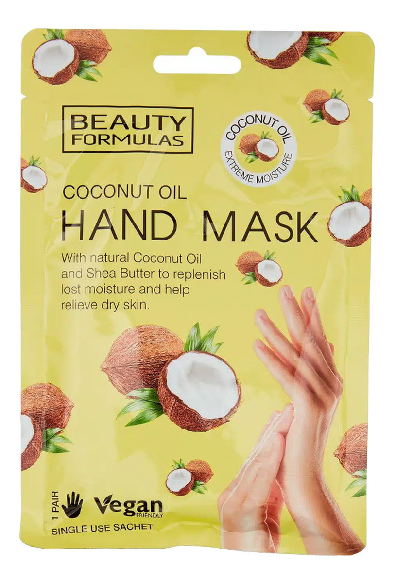 Hand mask regenerująca maska do dłoni coconut oil 1 para