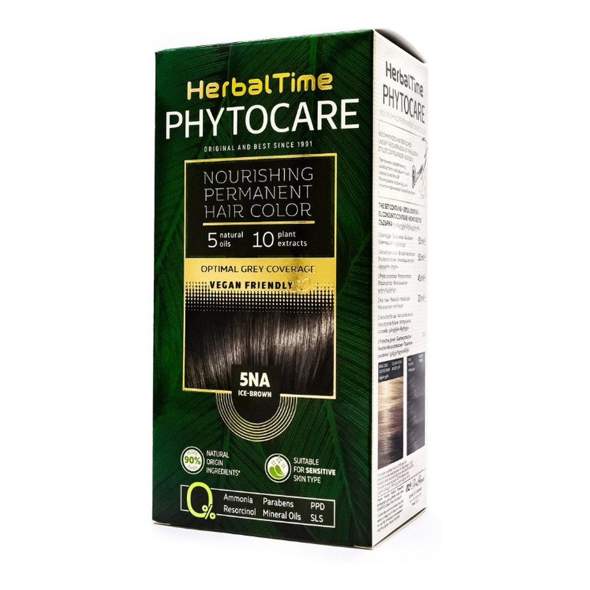 Herbal Time Phytocare Farba do włosów naturalna