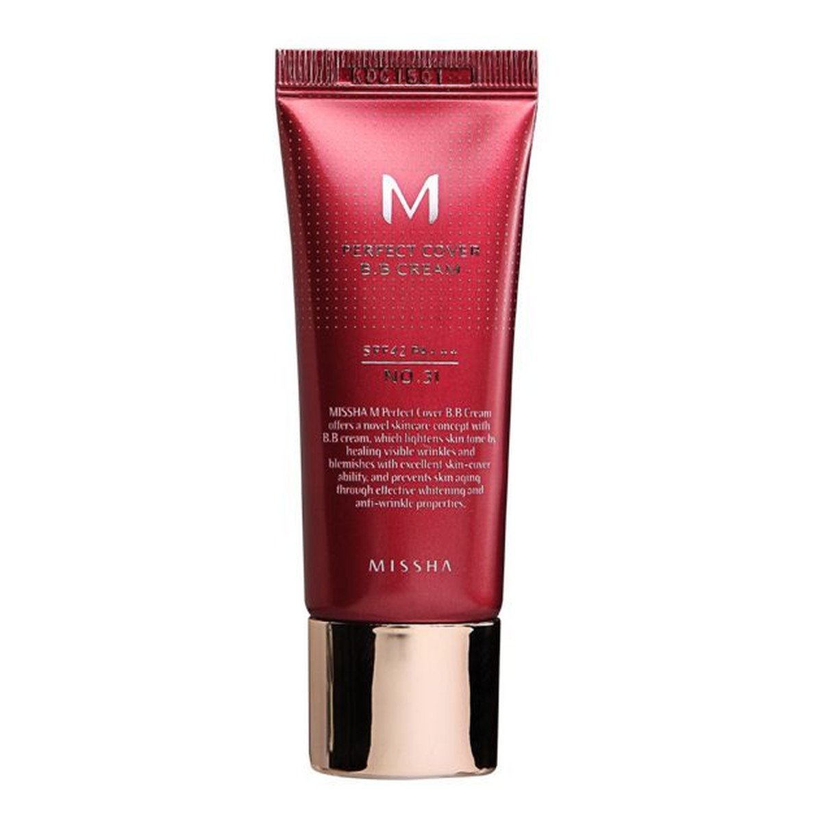 Missha M Perfect Cover BB Cream SPF42/PA+++ Krem BB z wysoką ochroną UV 20ml